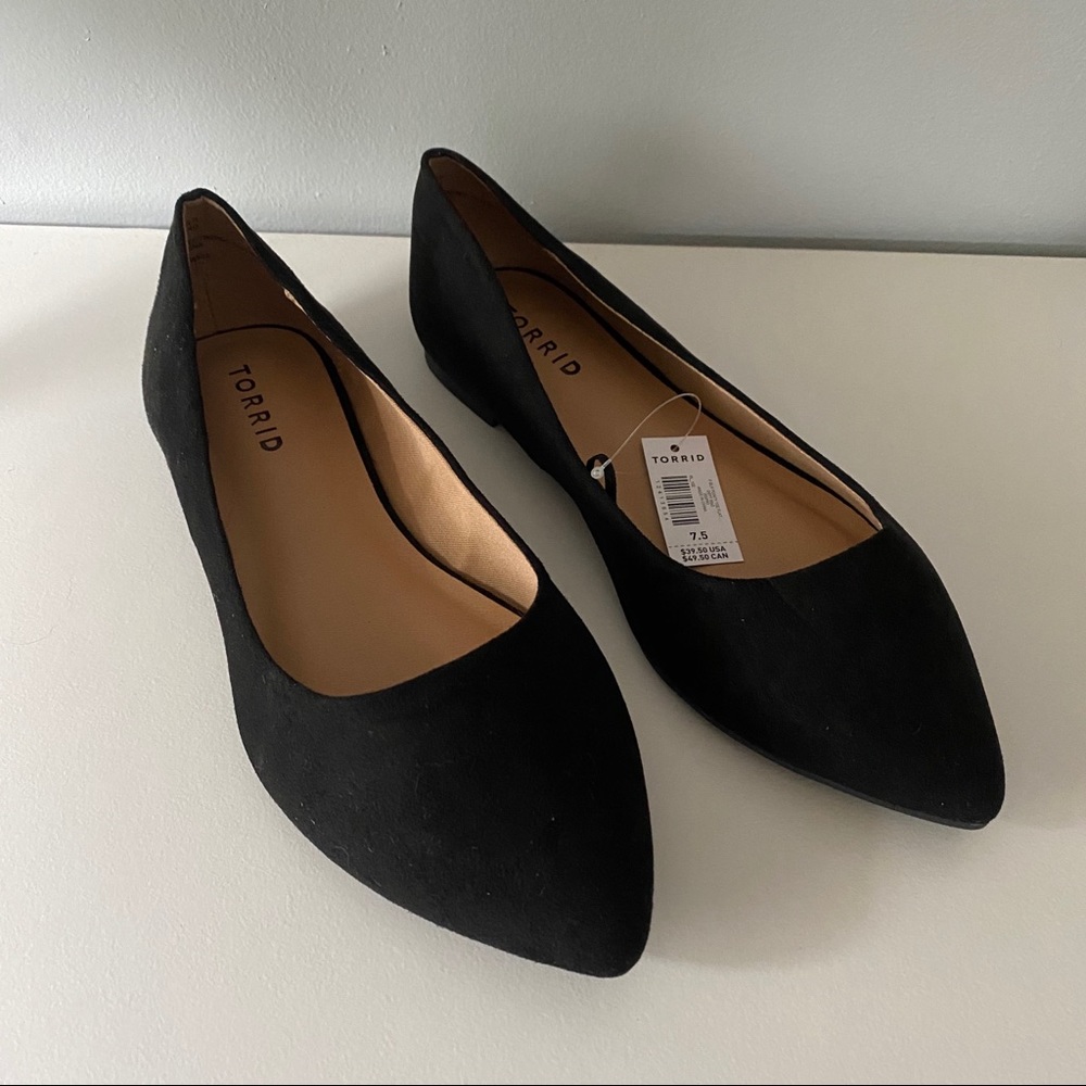 torrid WW Faux Suede Flats